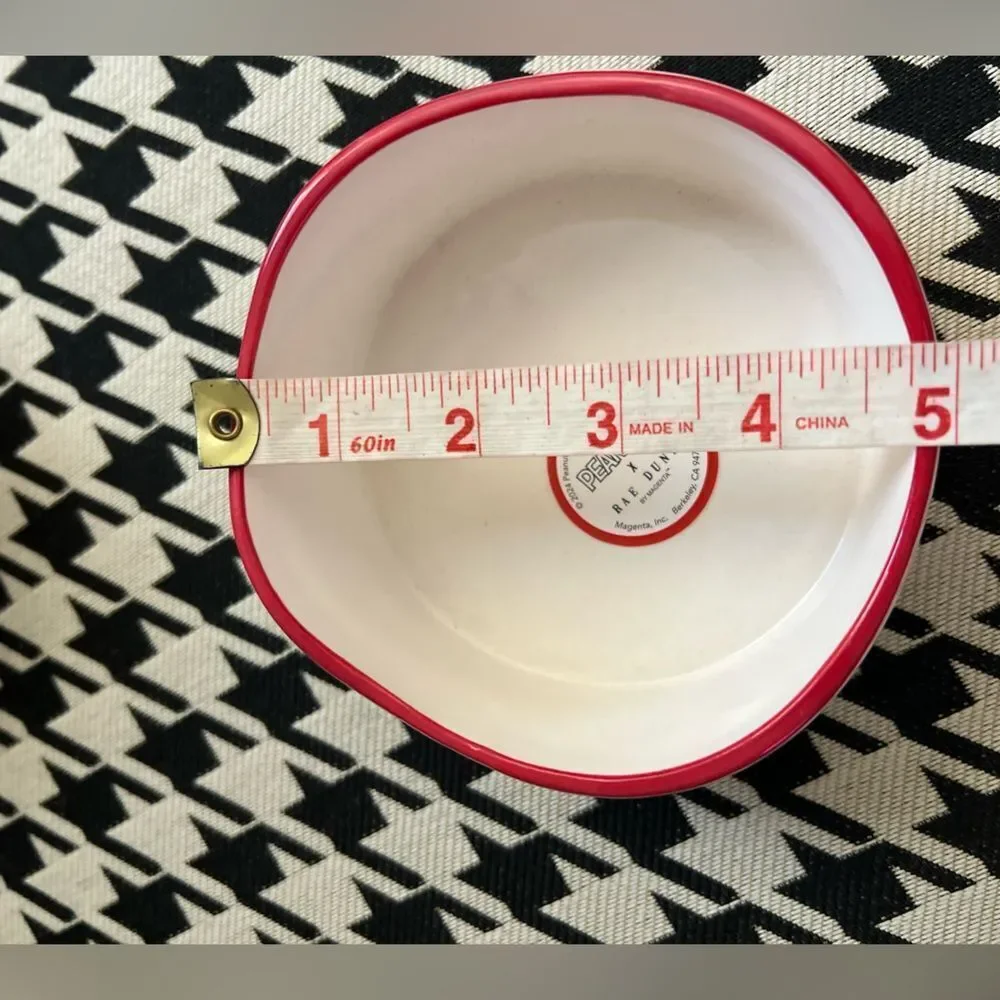 Peanuts x Rae Dunn Paw La La Pet Bowls- Set of 2
